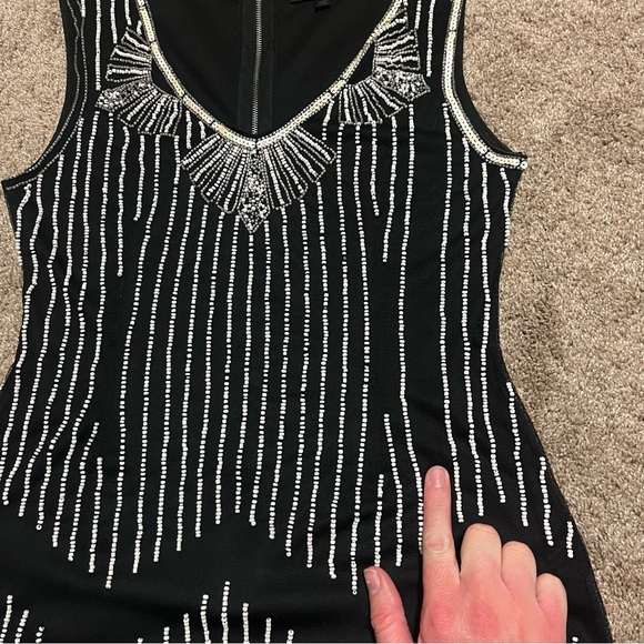 Caroline Morgan 1920s style beaded dress - Picture 12 of 12